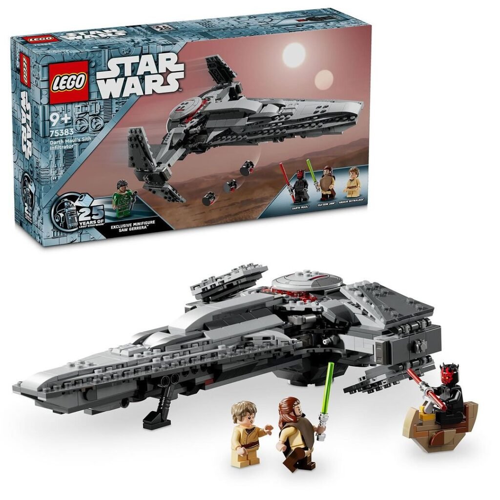 First Look at the Lego Darth Maul’s Sith Infiltrator